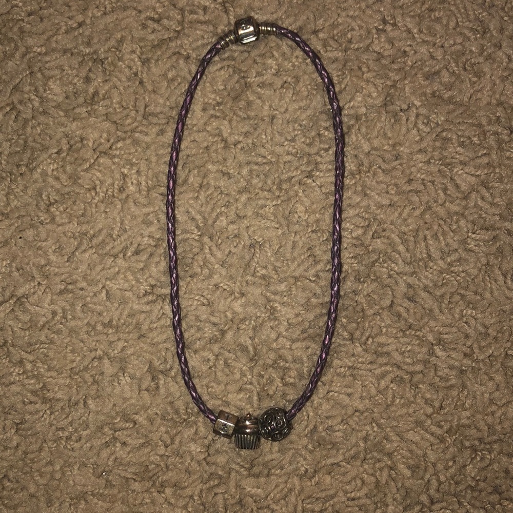 Pandora leather bracelet